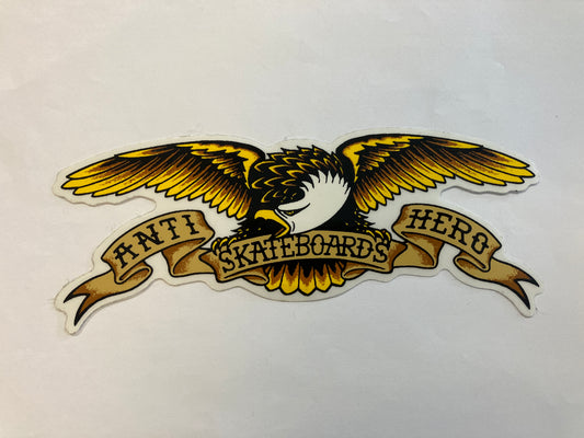 Anti Hero sticker Eagle 8”