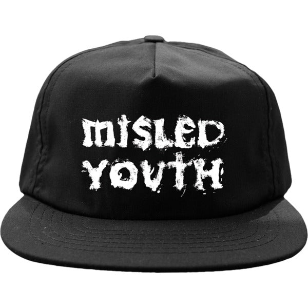 Zero hat Misled Youth Blach  White Adjustable