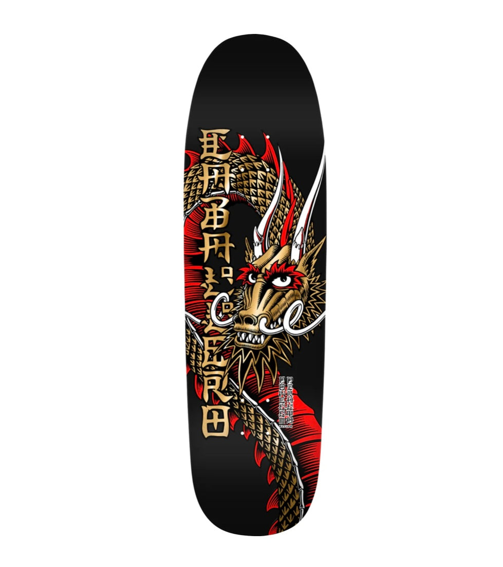 Powell Peralta Caballero Ban This Reissue Skateboard Deck 9.265 black gold foil