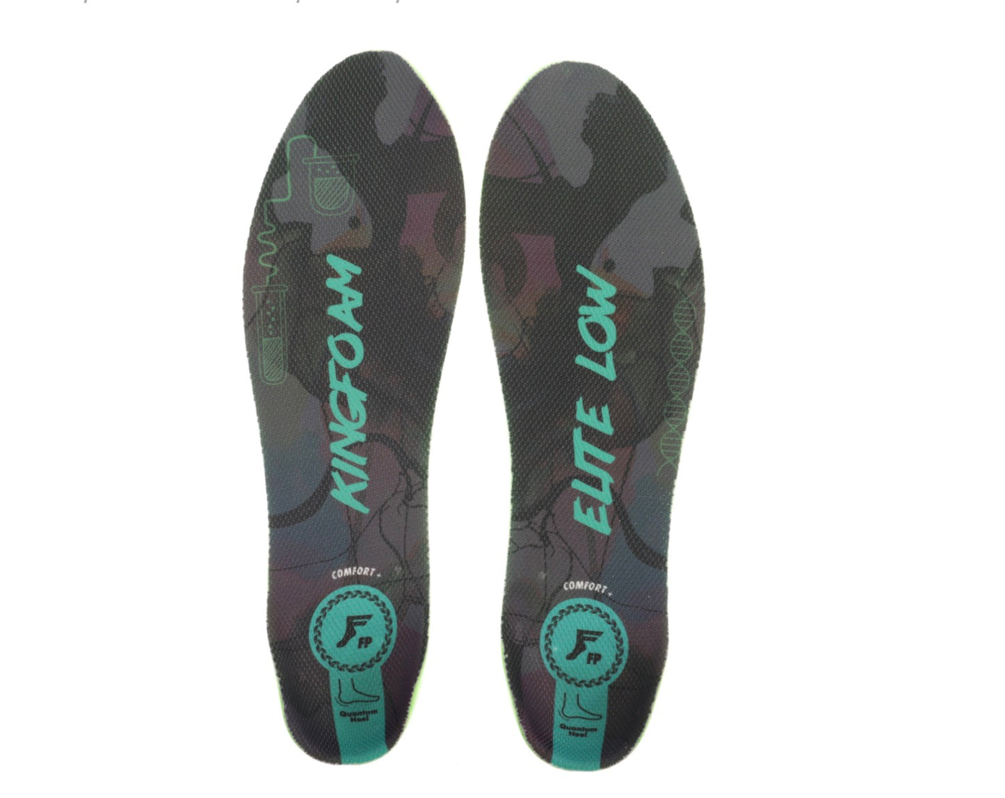 FOOTPRINT KINGFOAM ELITE QUANTUM HEEL LO INSOLES