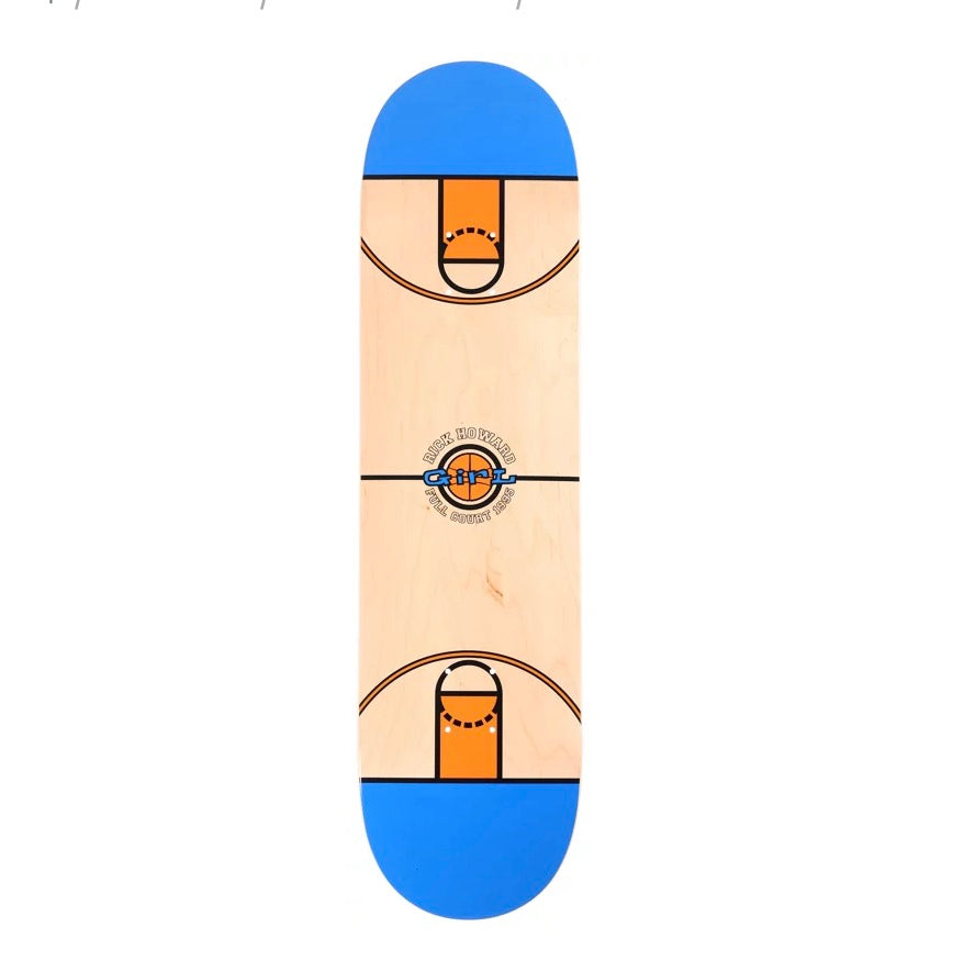 Girl 8.25 skateboard deck Rick Howard twin tail Full Court