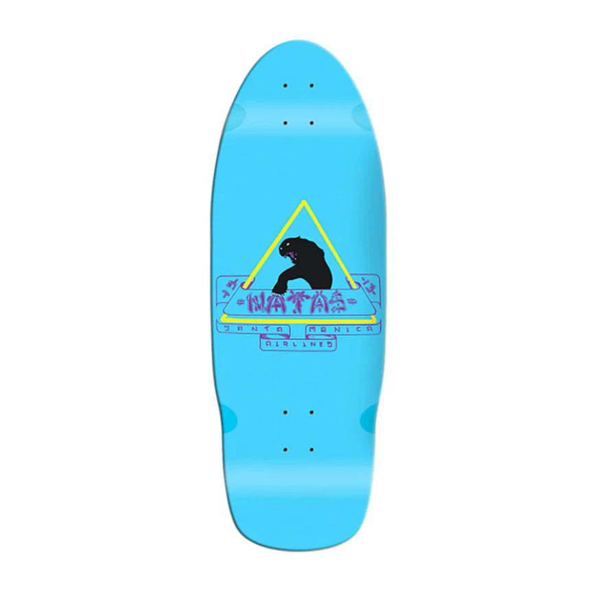 SMA NATAS 10x29 skateboard deck blue Madrid