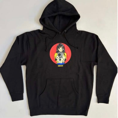 Hookups Hoodie Barrel of a gun BLACK