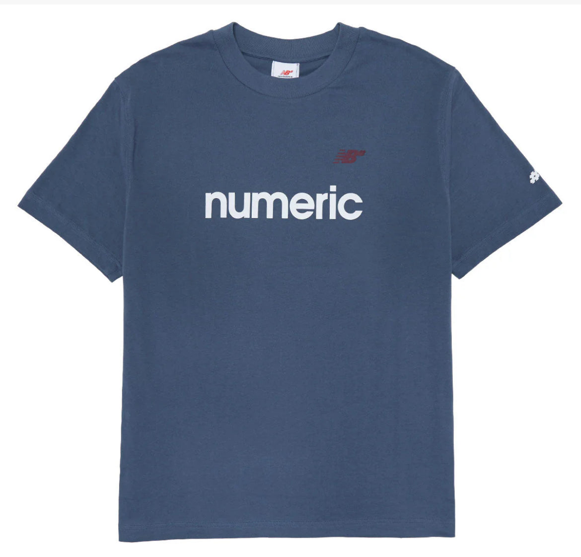 NB# New Balance Numeric T shirt Linear Lo blue