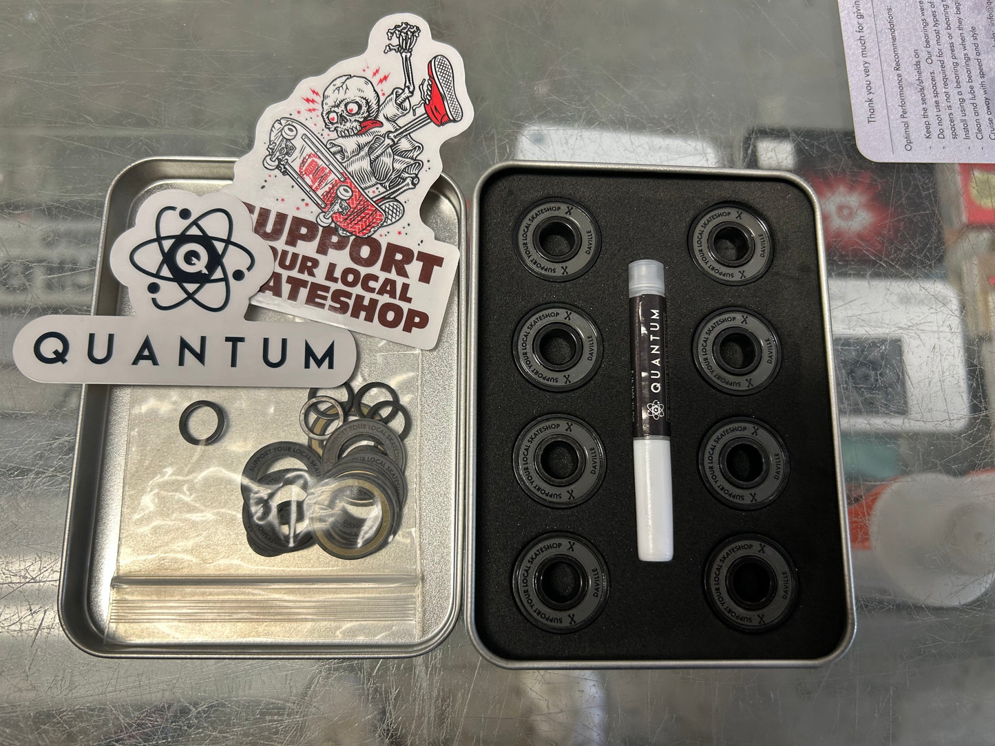 Quantum SSD Support Local Bearings