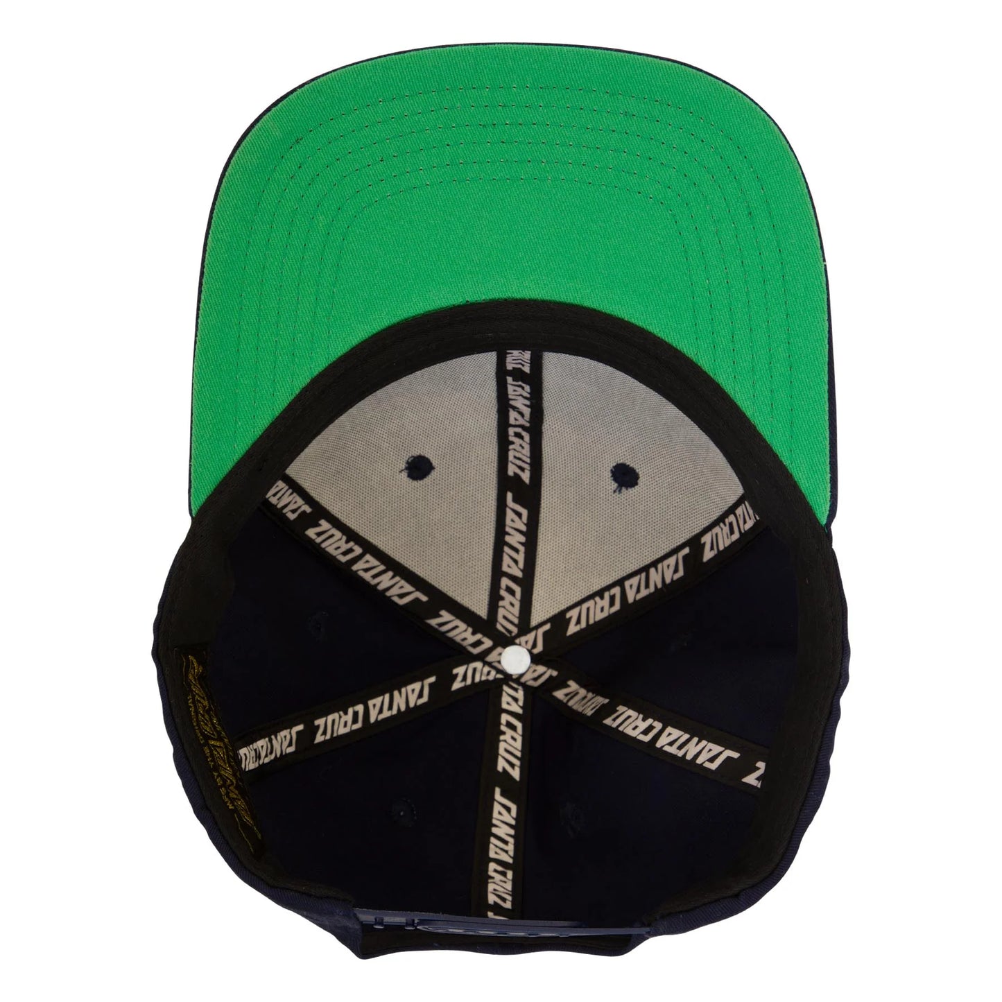 Santa Cruz Hat Label Navy SnapBack
