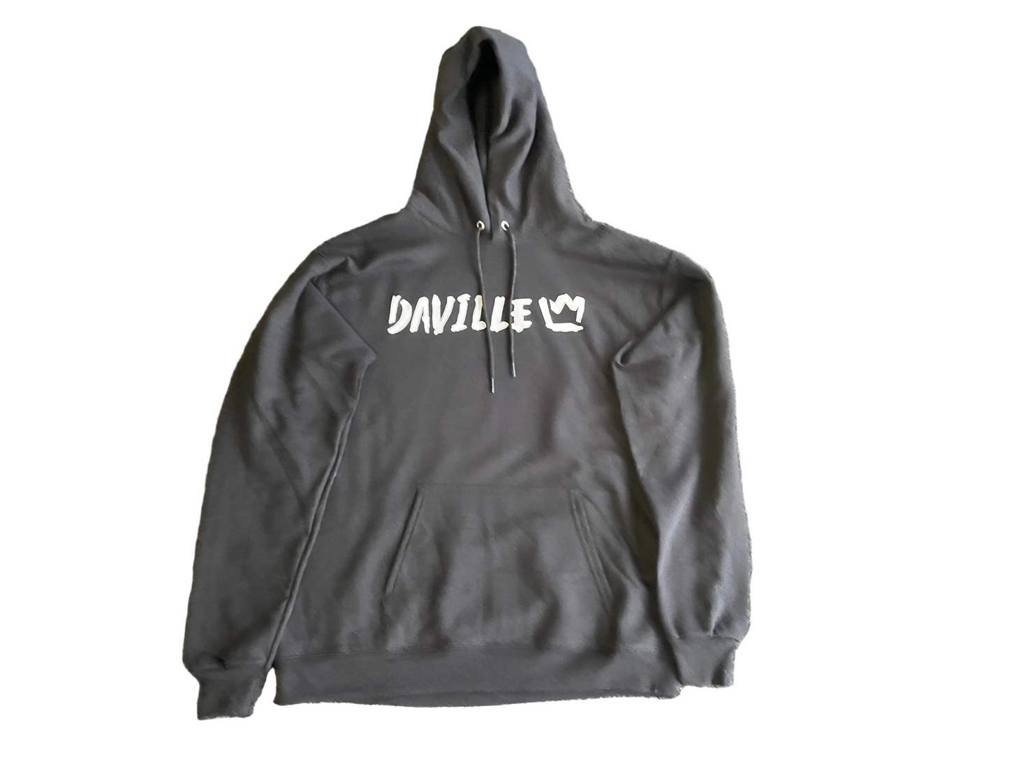 Daville Hoodie - Tag Logo Black/White