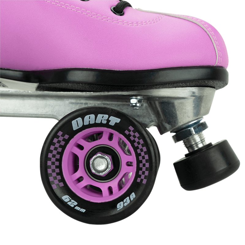 Riedell Dart Roller Skates Vivid Violet size 6