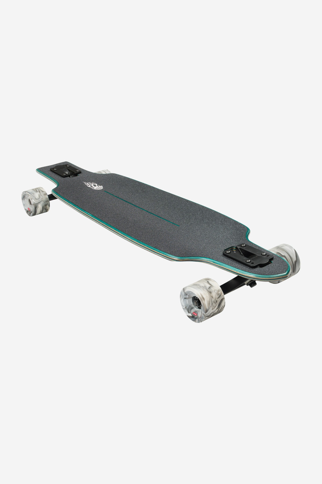 Globe Prowler Mid Longboard Green Flames