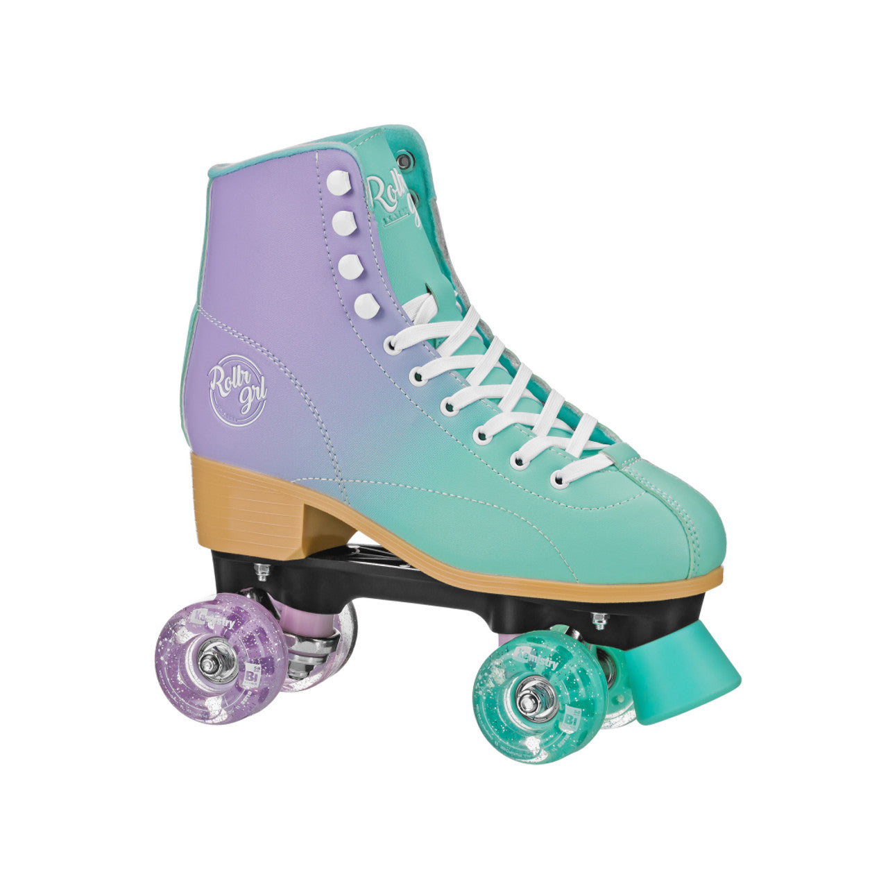 Rollr Grl Lilly Indoor/Outdoor Skates Mint / Purple