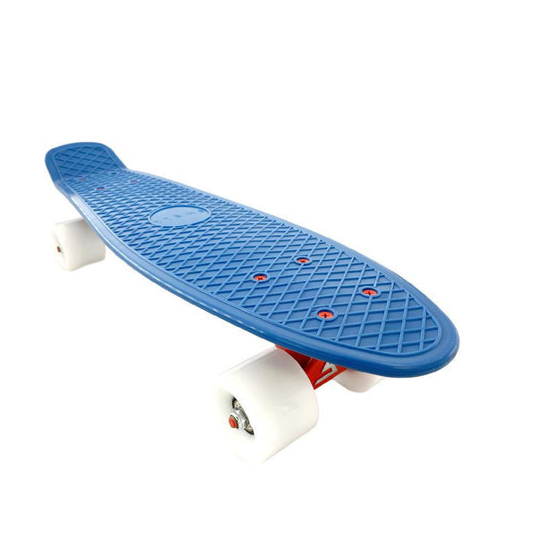 Swell Complete 22” Oceans Blue / Red / White Cruiser Skateboard