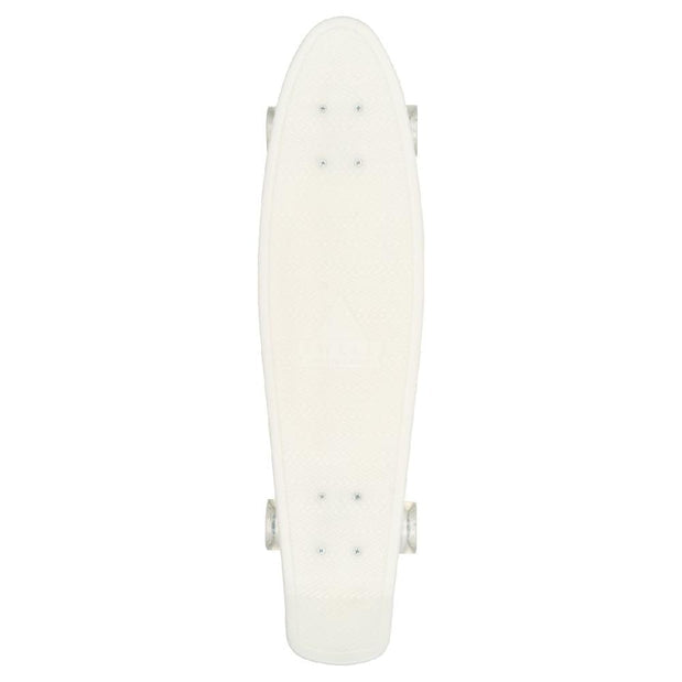Swell White Wash Glow in the Dark Light Up Wheels 22" Mini Skateboard