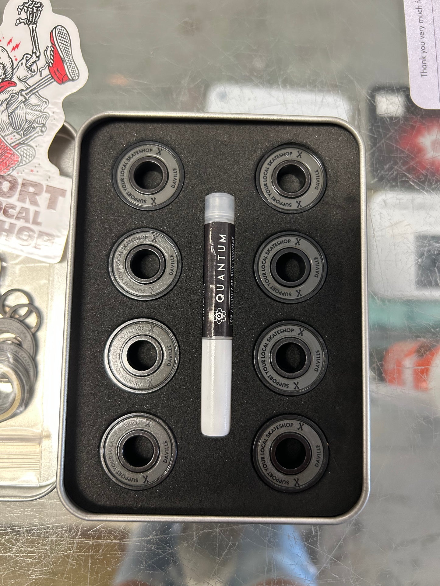 Quantum SSD Support Local Bearings