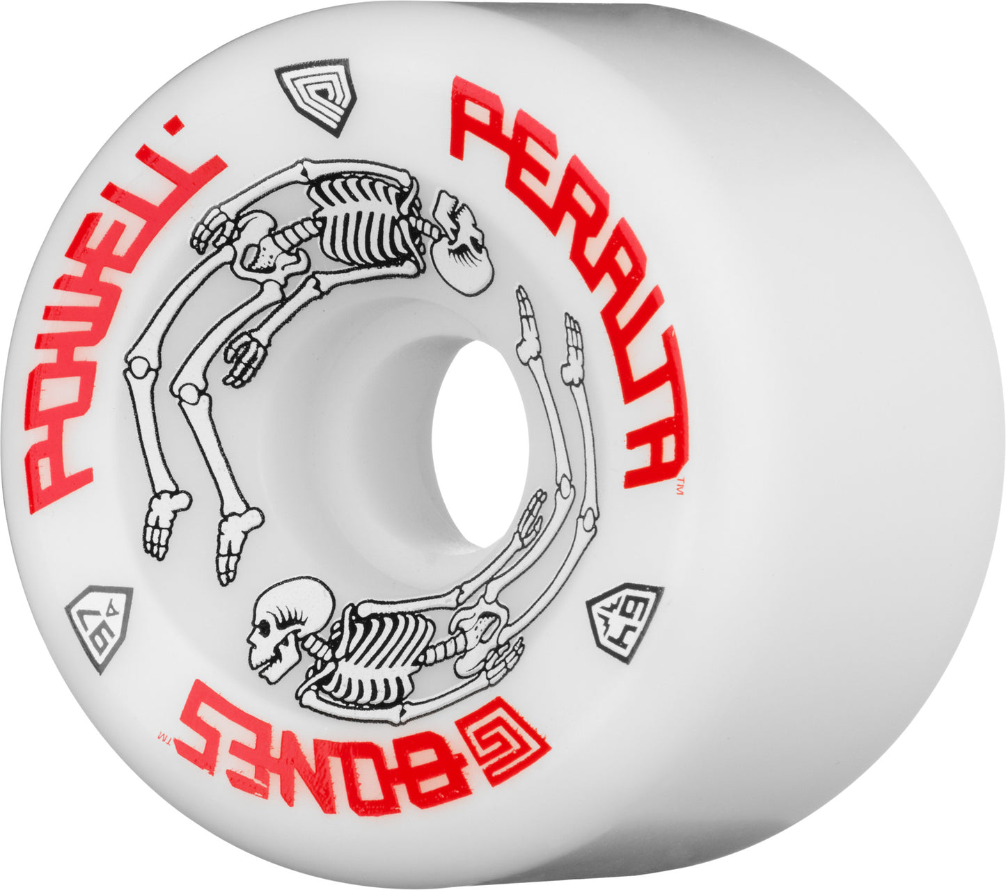 Powell Peralta 64mm wheels G Bone 97A white