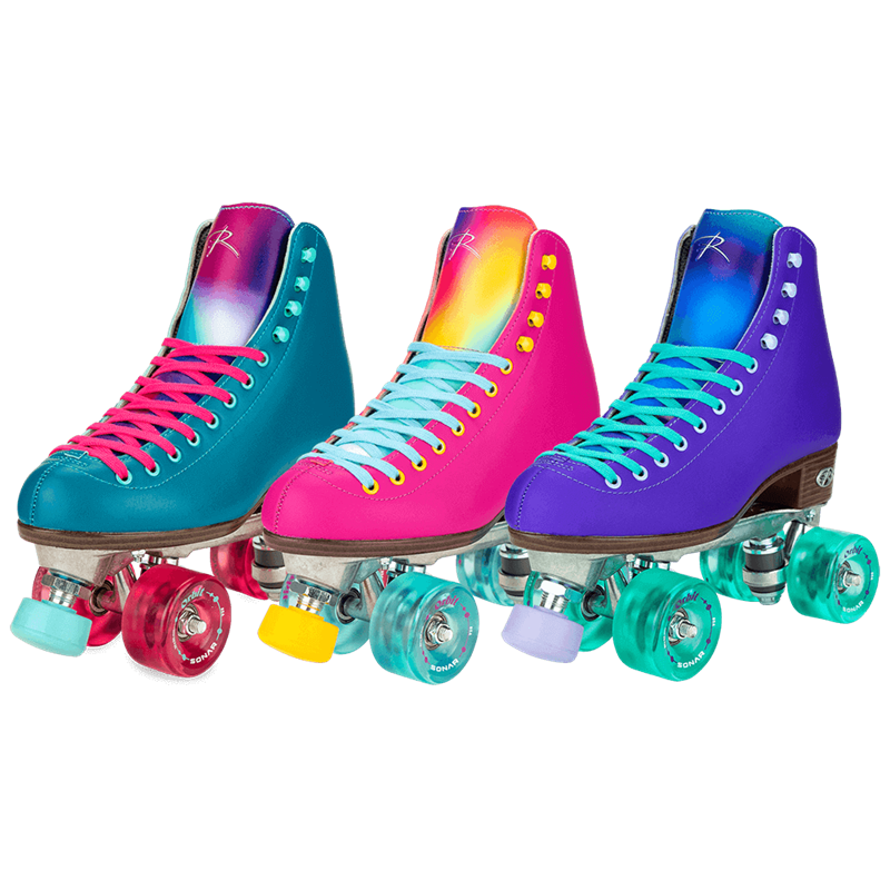 Riedell ORBIT Roller Skates ULTRAVIOLET Size 4 (purple)