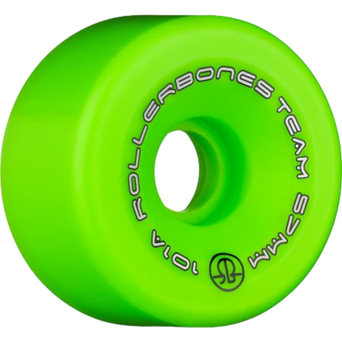 Bones Rollerbones wheels for roller skates 57mm 101a TEAM GREEN