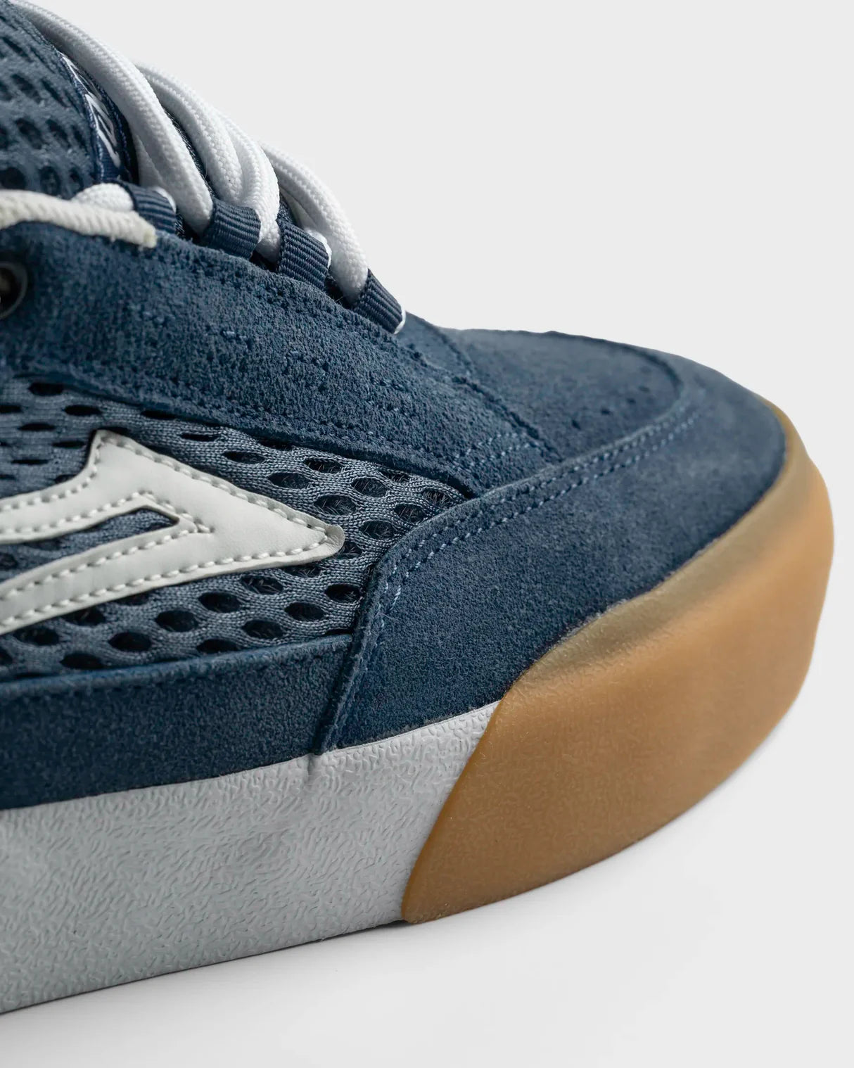 LAKAI Skateboard Shoes Payload - Navy Suede White Gum