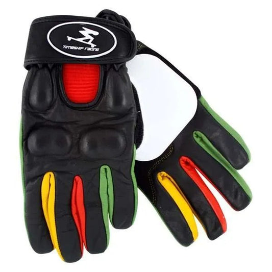 Timeship Racing Downhill Gloves Rasta Small