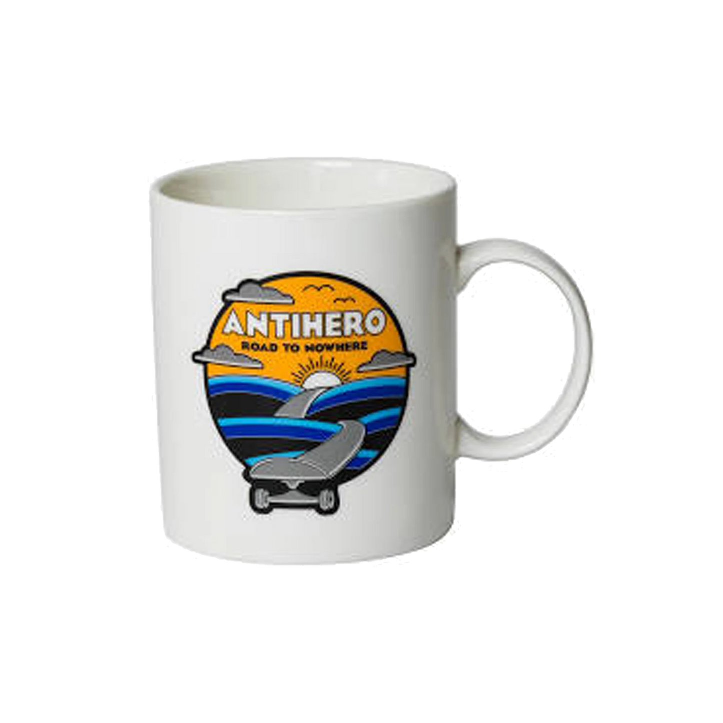 ANTI HERO “ROAD TO NOWHERE” COFFEE MUG WHITE