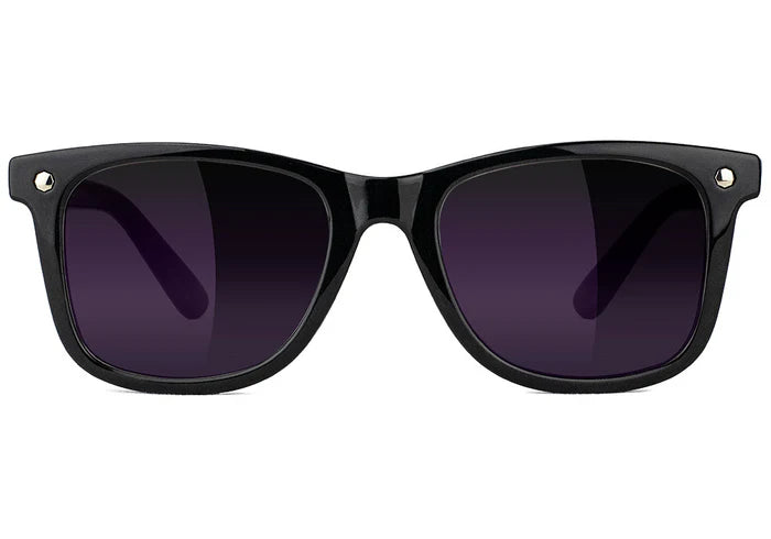 Glassy Mikemo Premium Black/Purple Sunglasses