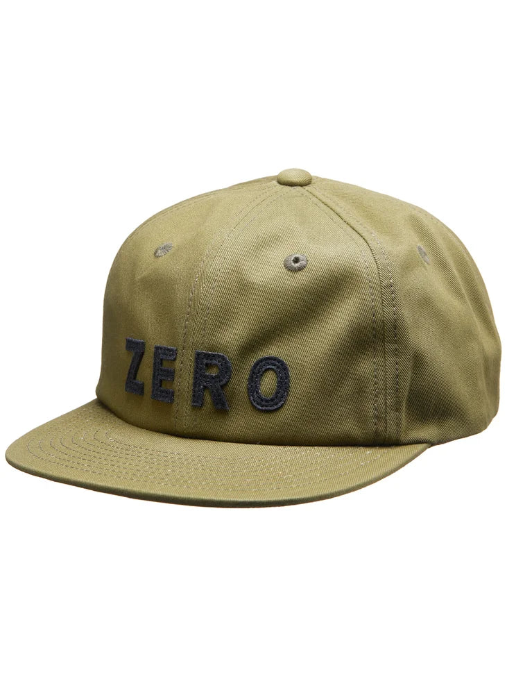 Zero - Army Hat olive blk Skateboard Hat