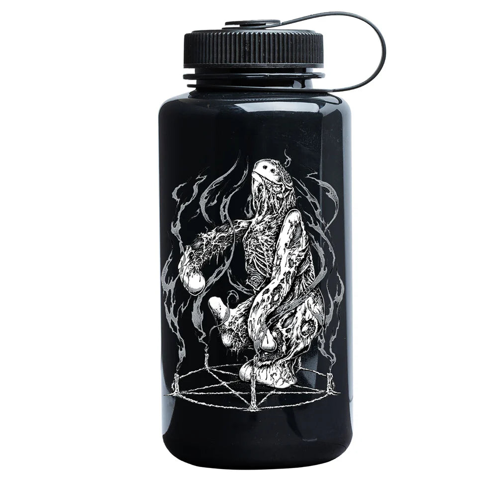 Krooked Necroshmoo Water Bottle Black