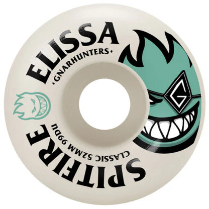 Spitfire 52mm wheels Classic Elissa Steamer GnarHunters 52MM 99D
