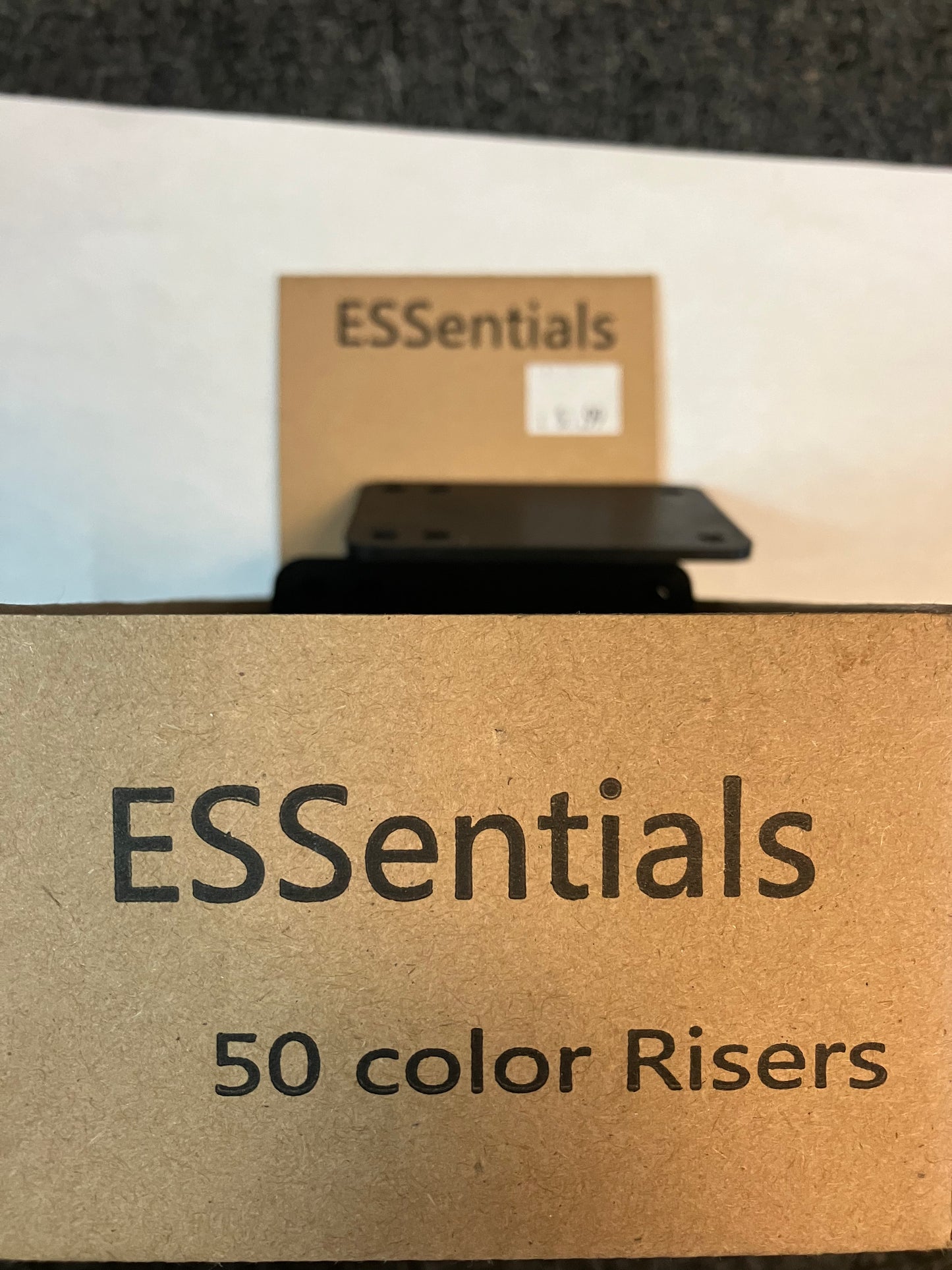 ESSentials shock riser pads 1/8” black set of 2