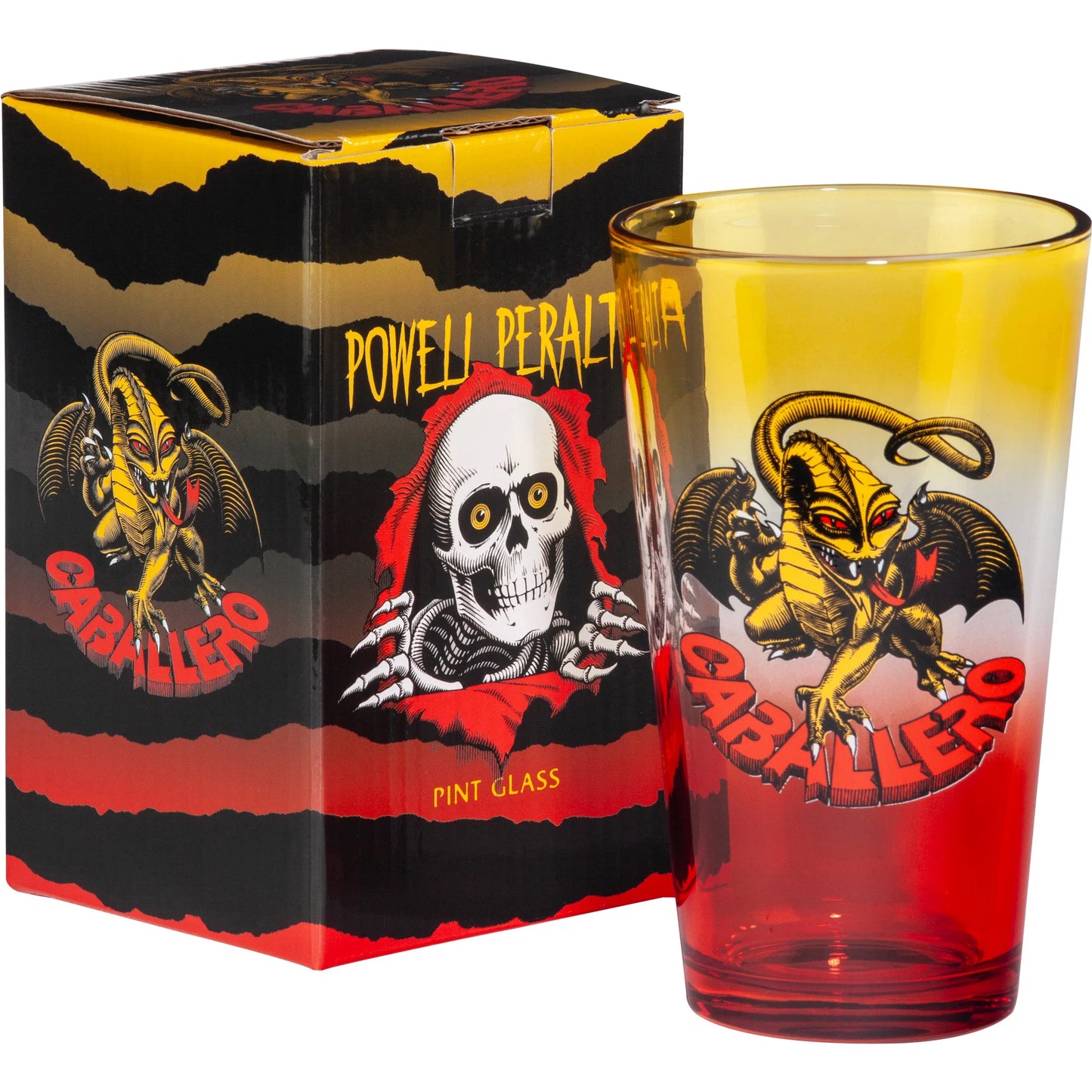 Powell Peralta Skate Graphic Caballero Pint Glass