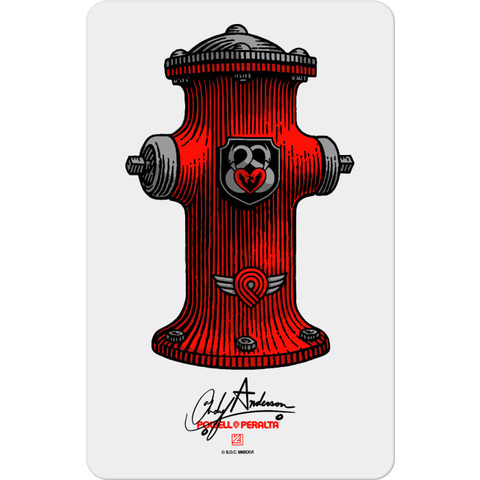 Powell Peralta Andy Anderson Hydrant Sticker