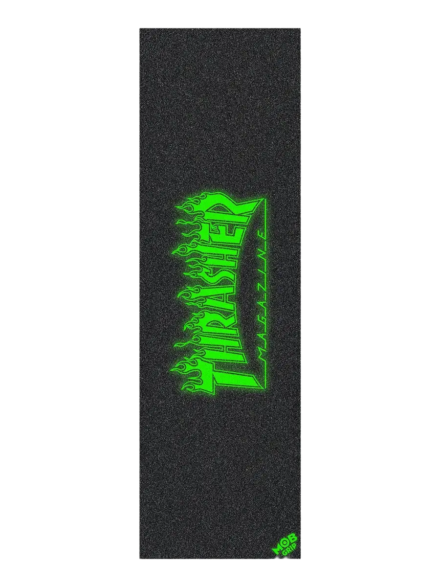 Thrasher Flame Glow Logo Grip Tape 10x33