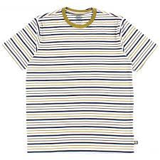 Dickies Skateboarding Striped T-Shirt white/green
