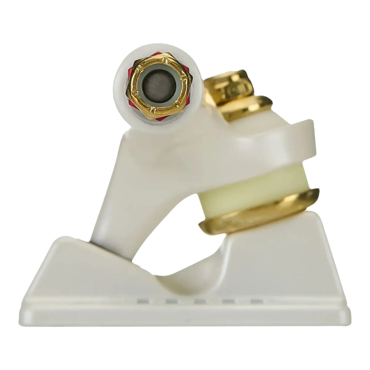Ace AF1 44/8.25 Satin Wht/Gold Hollow Skateboard Trucks