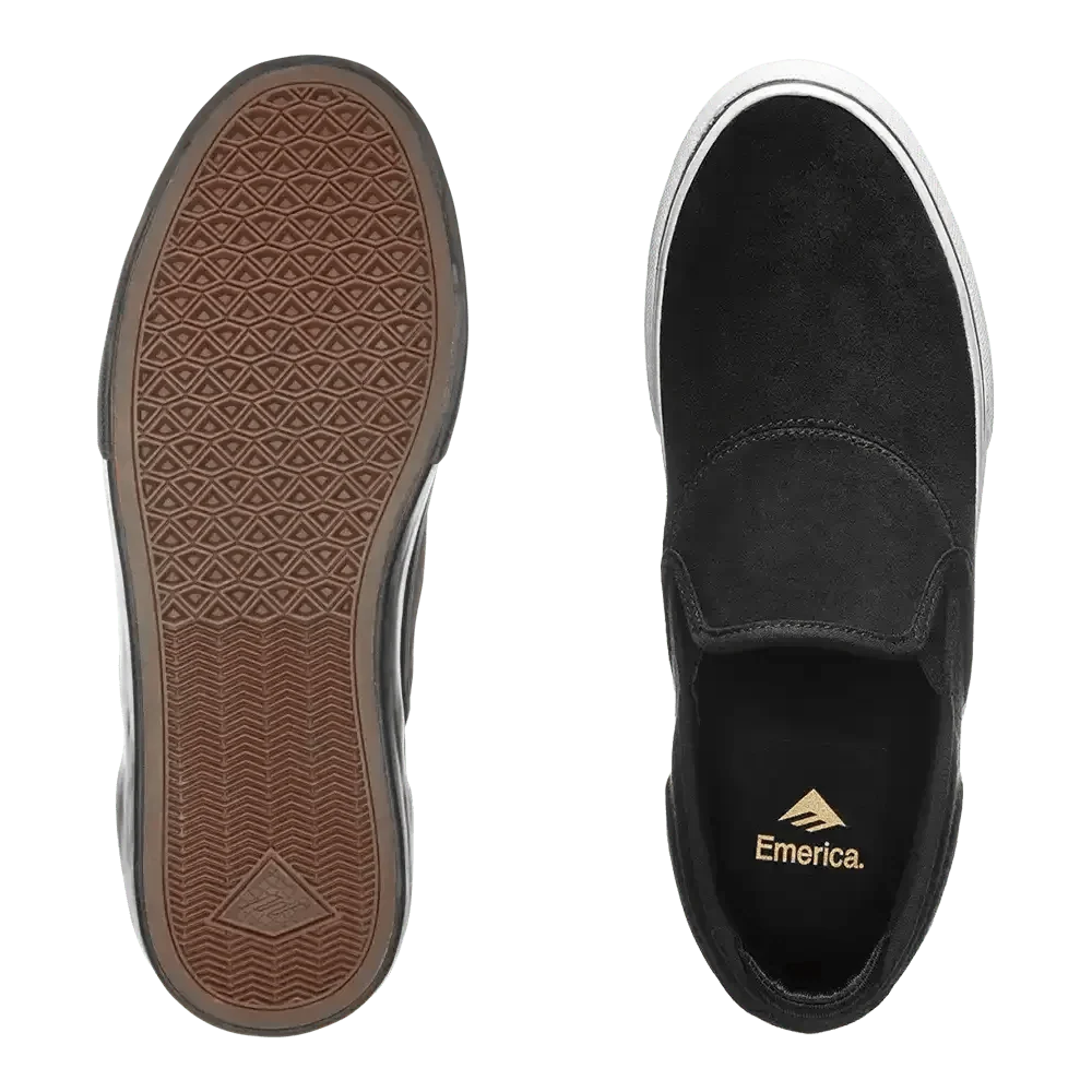 Emerica Wino G6 Slip On Shoe Black