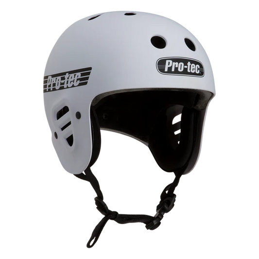 Protec L Full Cut Skate Helmet Matte White