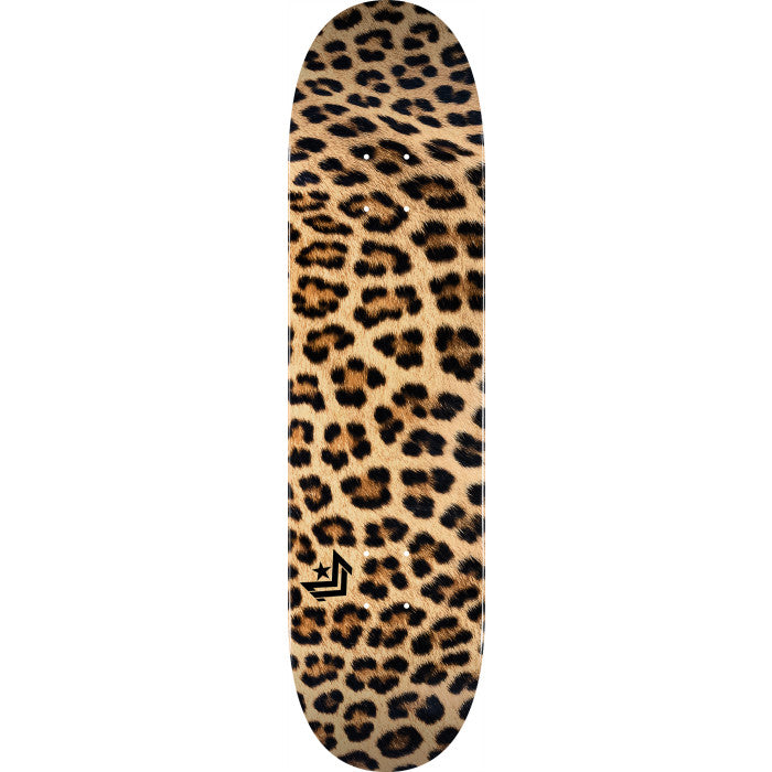 Mini Logo Leopard Fur “18” Skateboard Deck