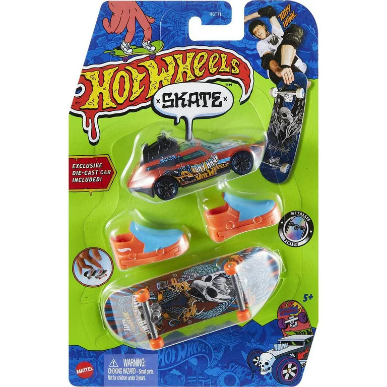 HotWheels fingerboard Skate + Car