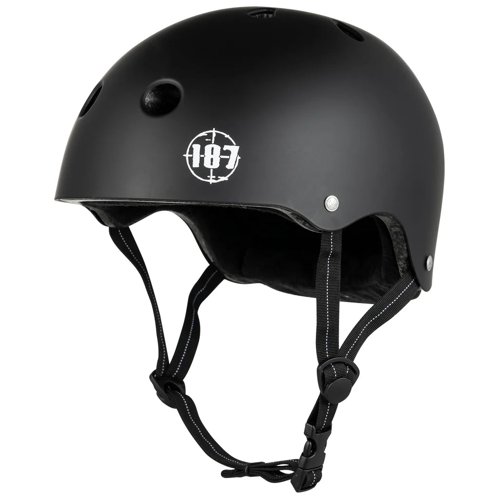 187 XS/S Helmet Certified Low Pro Matte Black