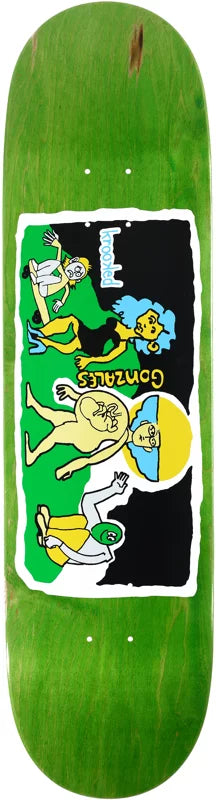KROOKED GONZ STROLL 8.5 SKATEBOARD DECK