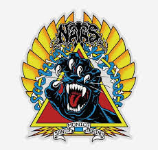 Santa Cruz Natas Screaming Panther Sticker