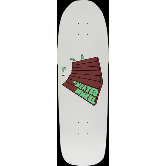 The Heated Wheel Slam Time 9.6 Skateboard Deck