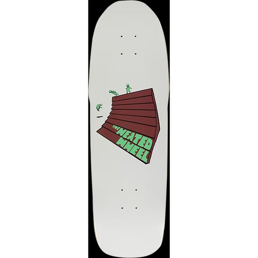 The Heated Wheel Slam Time 9.6 Skateboard Deck