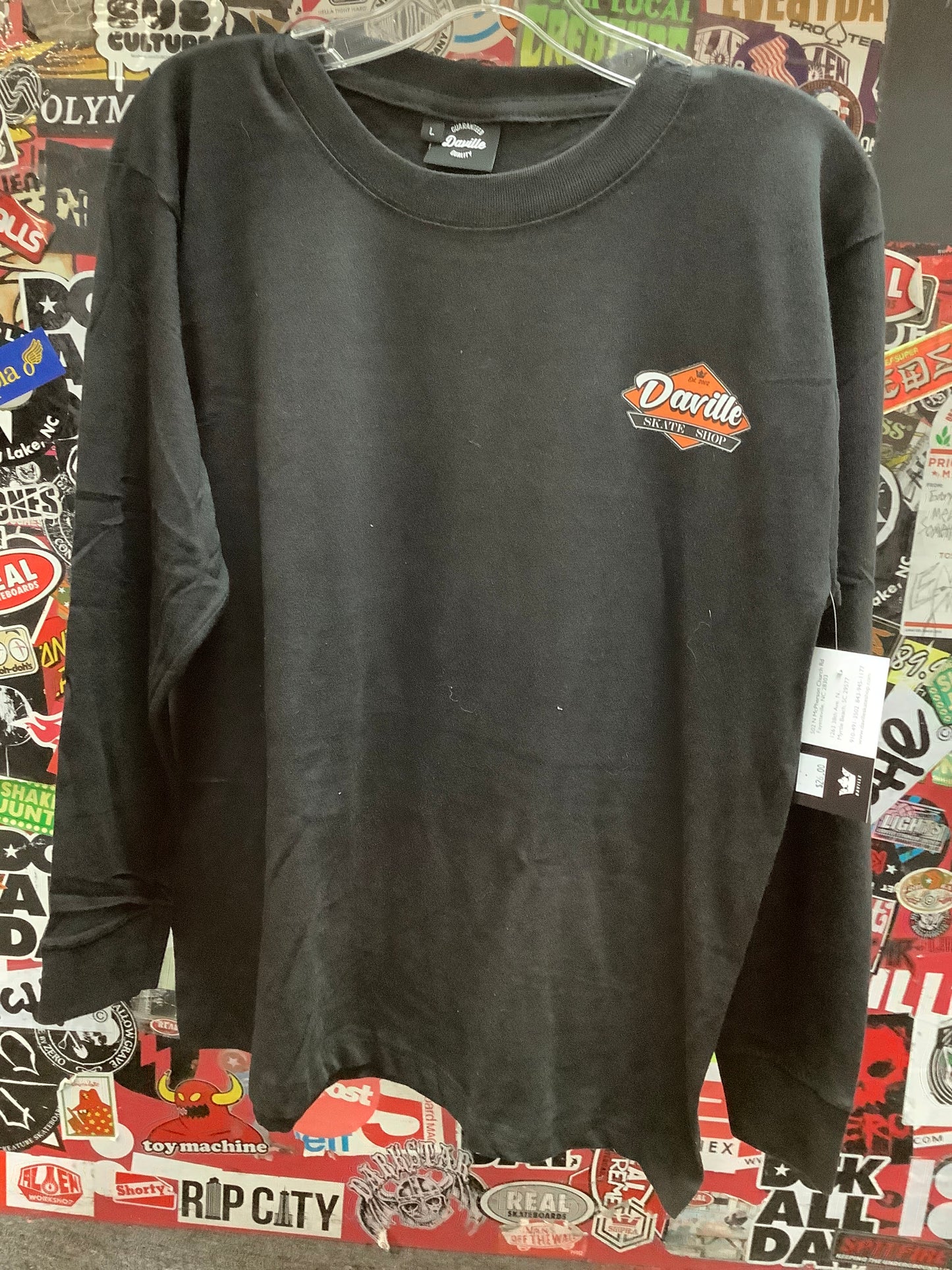 Daville Diamond Logo Long Sleeve Shirt