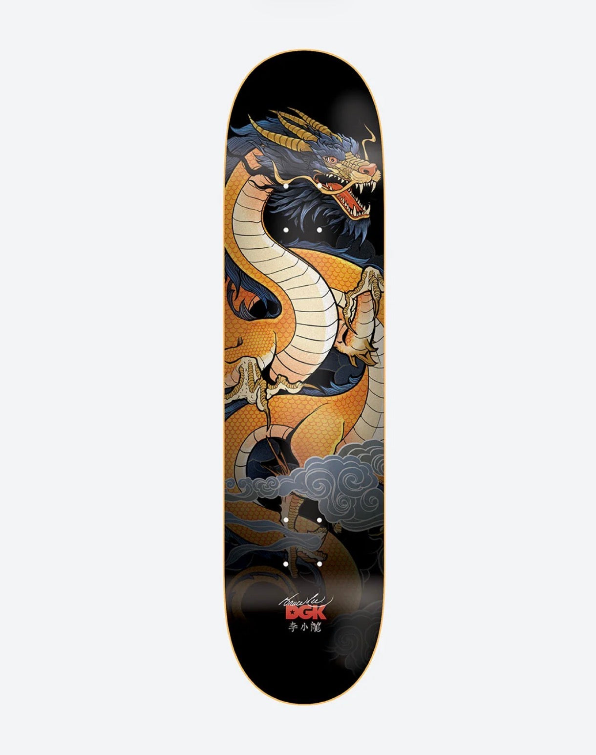 DGK X BRUCE LEE DRAGON LEE LENTICULAR SKATEBOARD DECK 8.0”