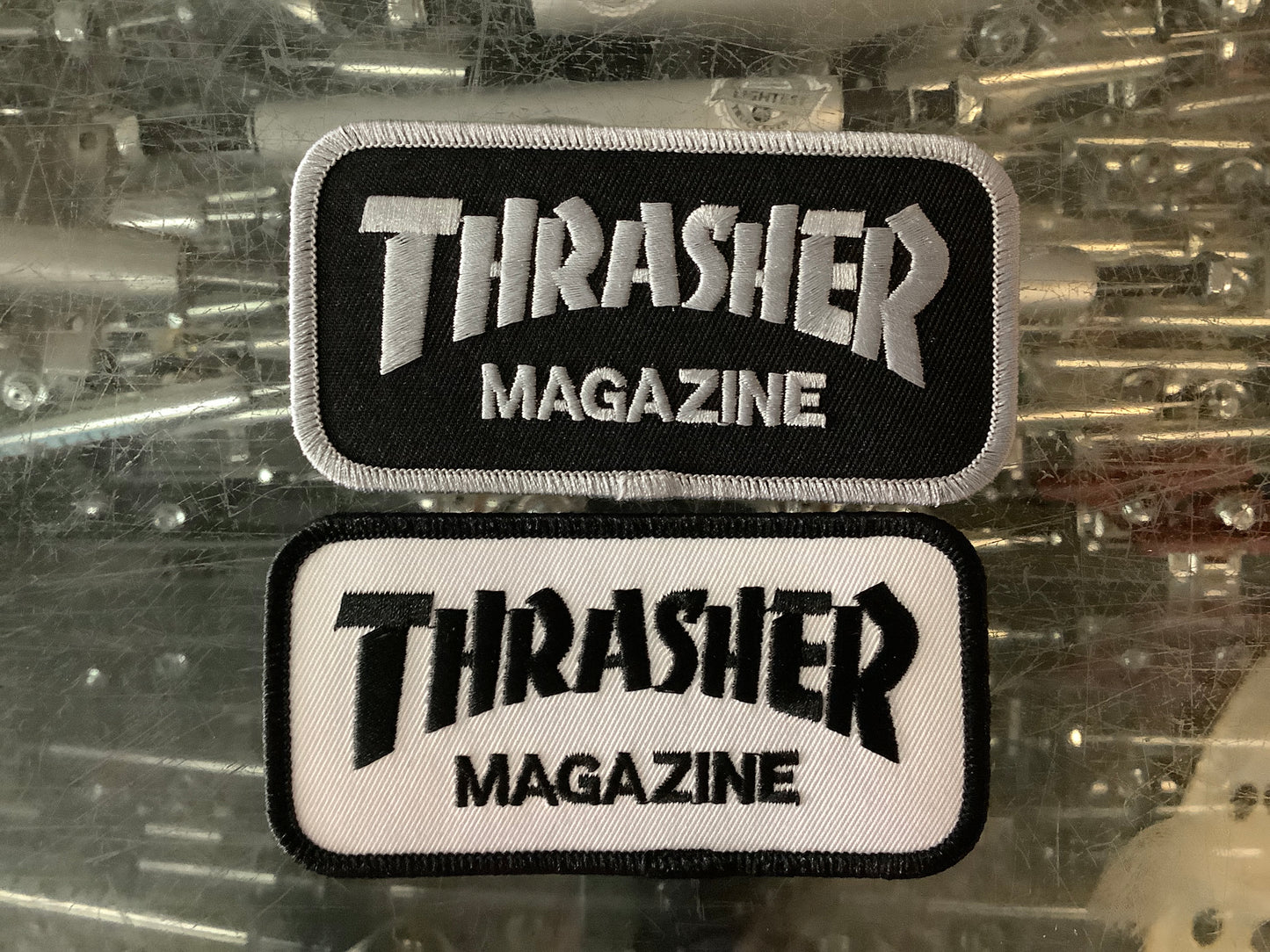Thrasher patch Outline 4”