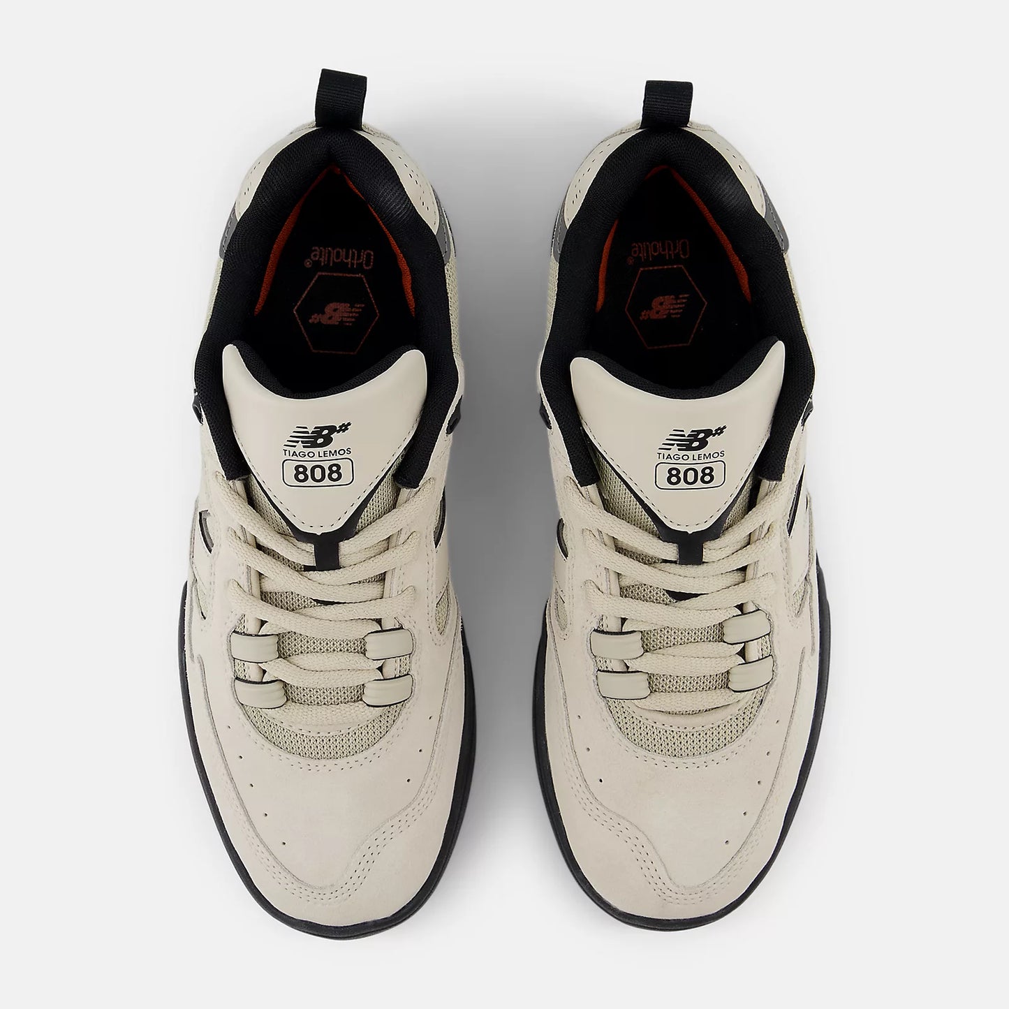 New Balance Numeric Tiago Lemos 808 White/Black Shoes