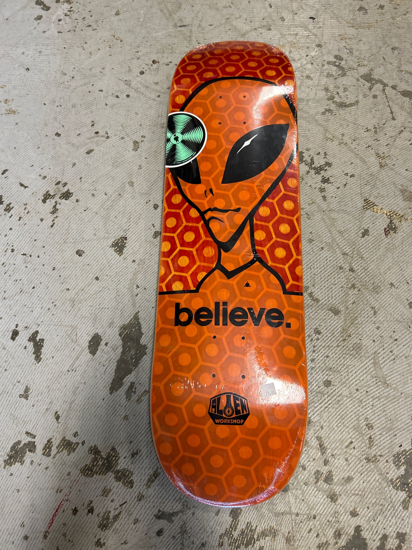 Alien Workshop 8.75 deck Believe Hex