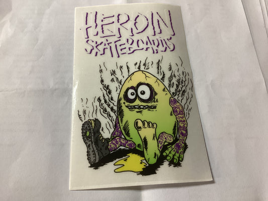 Heroin Sticker Egg Piss