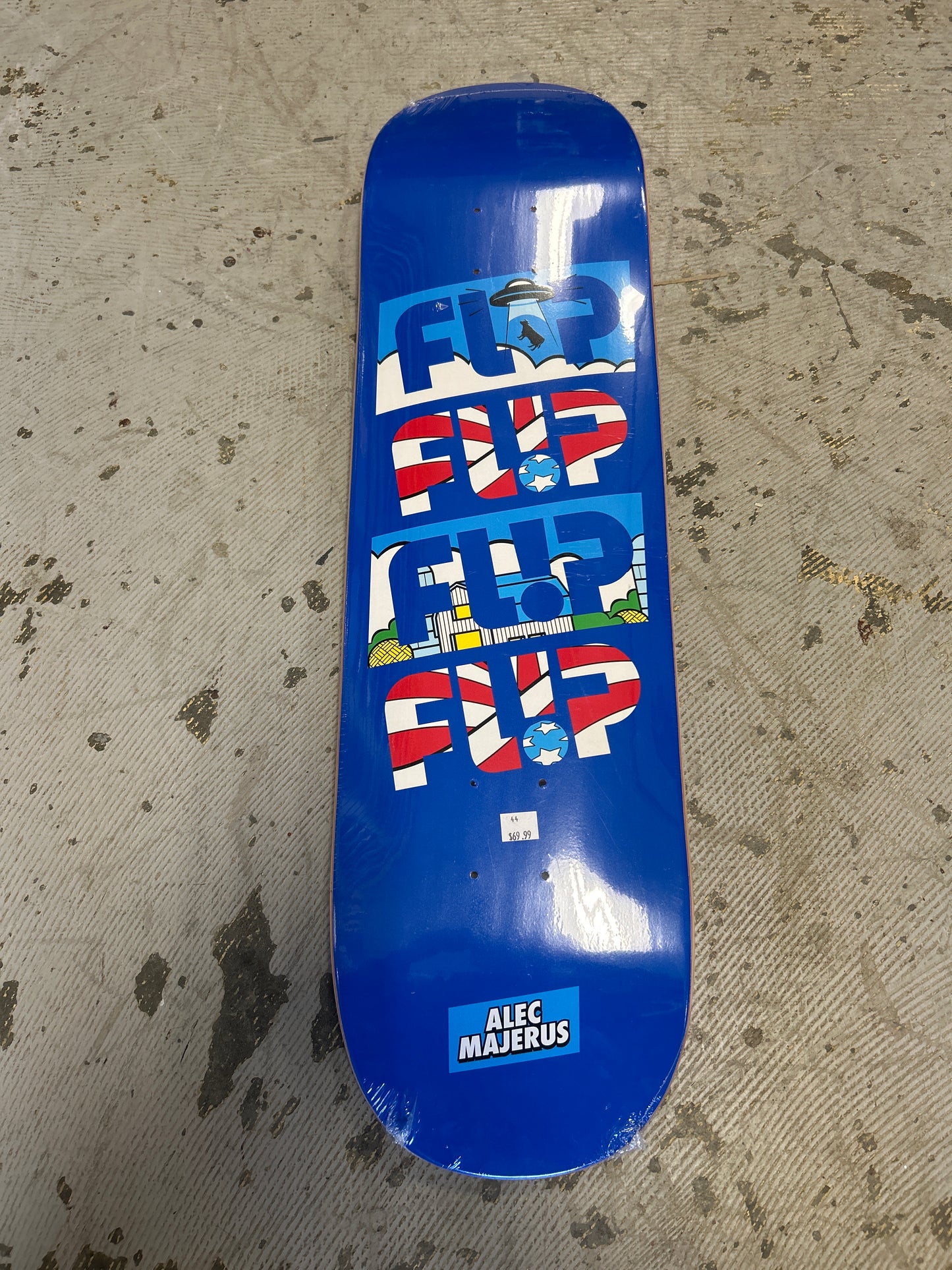 Flip 8.38 deck Alec Majerus blue