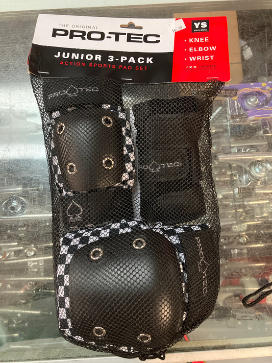 Protec YS pad set junior 3 pack checker board